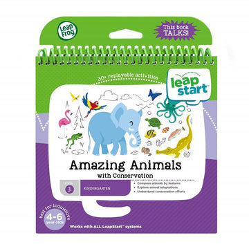 LeapFrog LeapStart Kindergarten Activity Book: Amazing Animals and Conservation