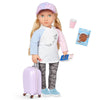 Our Generation Travel Doll and Luggage Ari