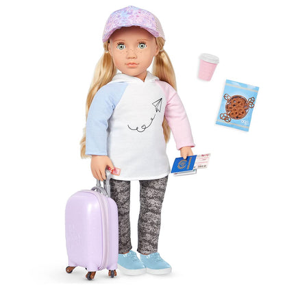 Our Generation Travel Doll and Luggage Ari