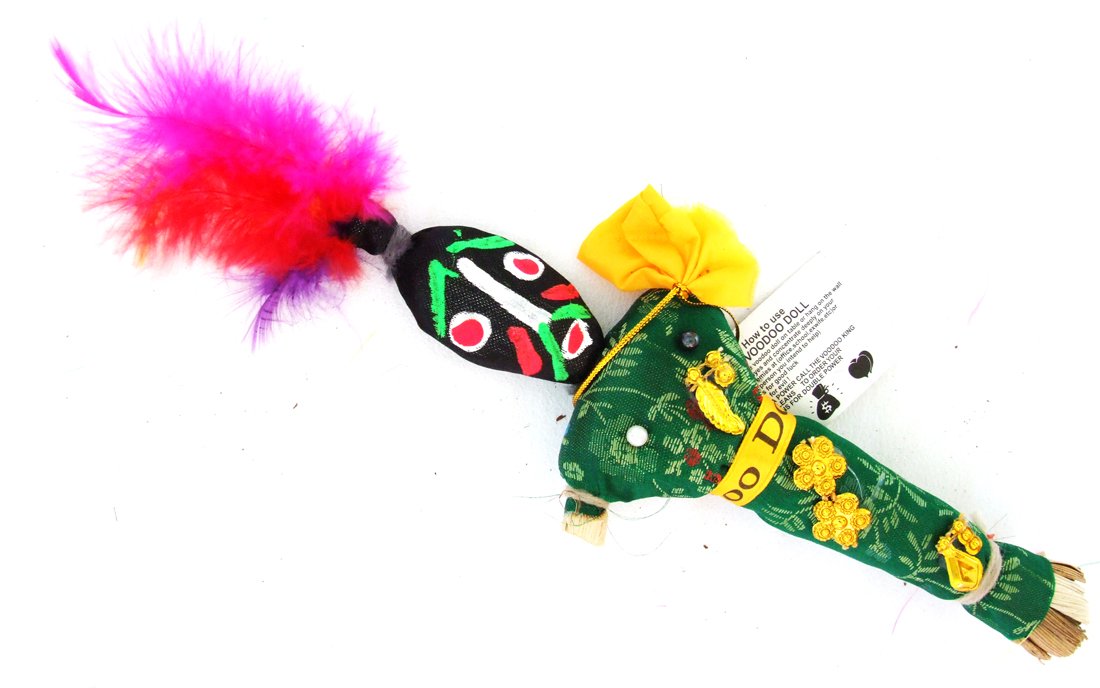 Voodoo Doll Good Luck Power Money Health Prosper Revenge Spells Magic New Orleans