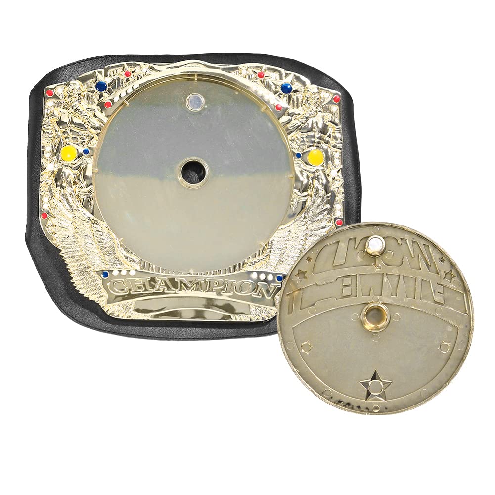 Spinning Wrestling Championship Toy Belt with Four Center Plates