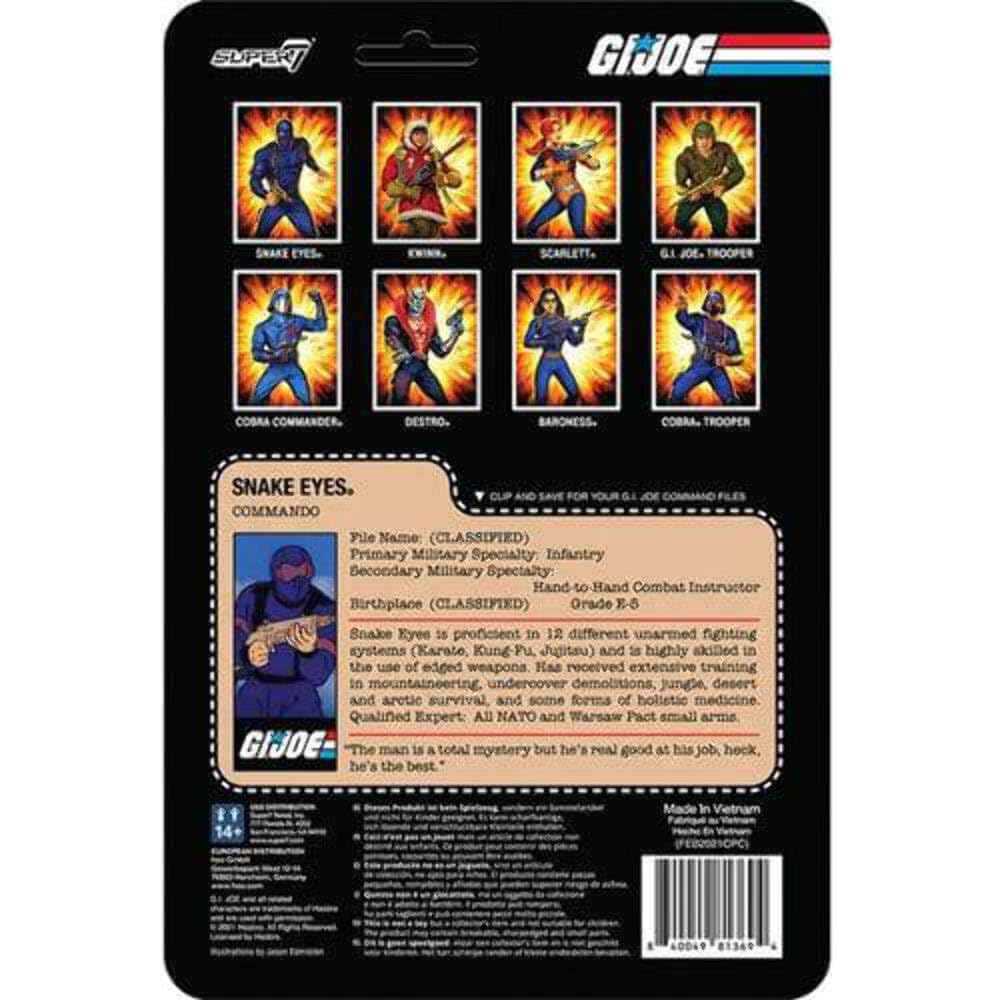 G.I. Joe Reaction Figures Wave 1 - Greenshirt (Tan)