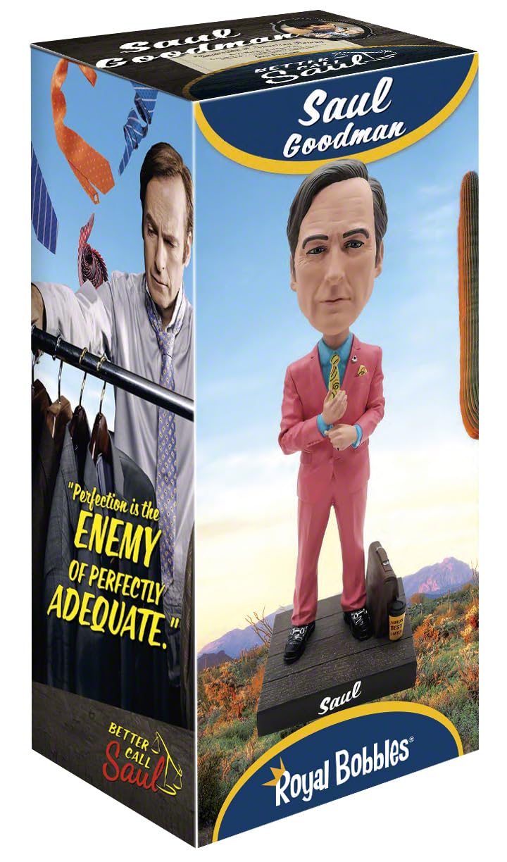 Royal Bobbles BCS Saul Goodman Bobblehead