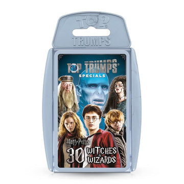 Top Trumps Harry Potter 30 Witches and Wizards Specials Card Game, Play with Ron, Hermione, Dumbledore, Snape, Hagrid, Educational Gifts for Boys