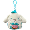 Squishmallows Squishmallow Original Cinnamoroll 3.5 inch Clip-On Plush, Small