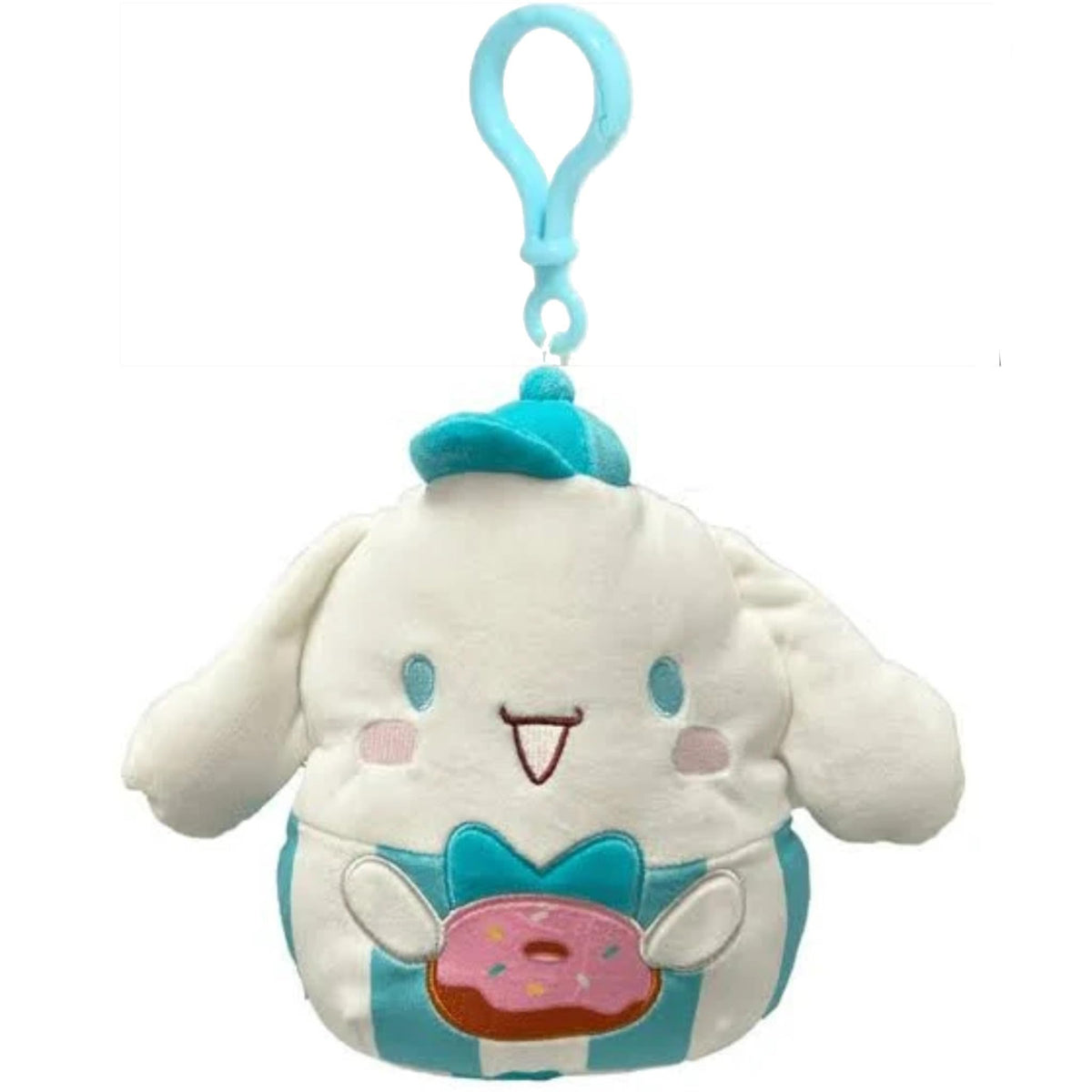 Squishmallows Squishmallow Original Cinnamoroll 3.5 inch Clip-On Plush, Small