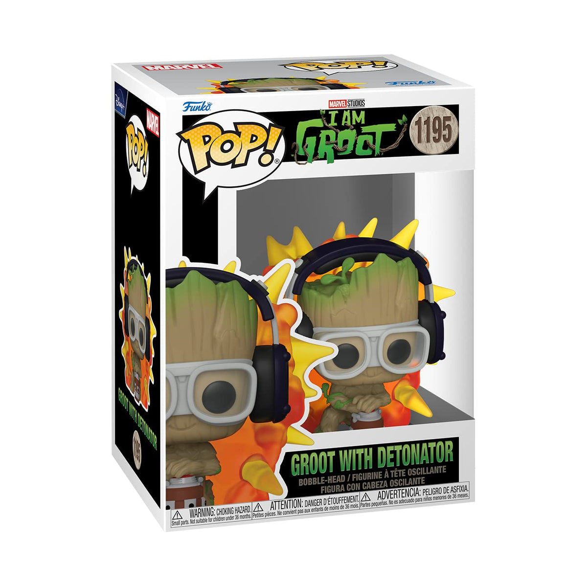 Funko POP! Marvel: Guardians of the Galaxy - Groot with Detonator
