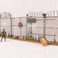 McFarlane Toys The Walking Dead AMC TV Series Prison Gate & Fence Building Set #14556 192 pcs
