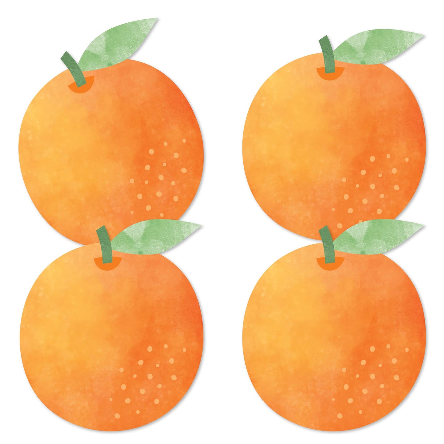 Big Dot of Happiness Little Cutie Clementine - Decorations DIY Orange Citrus Baby Shower or Birthday Party Essentials - Set of 20