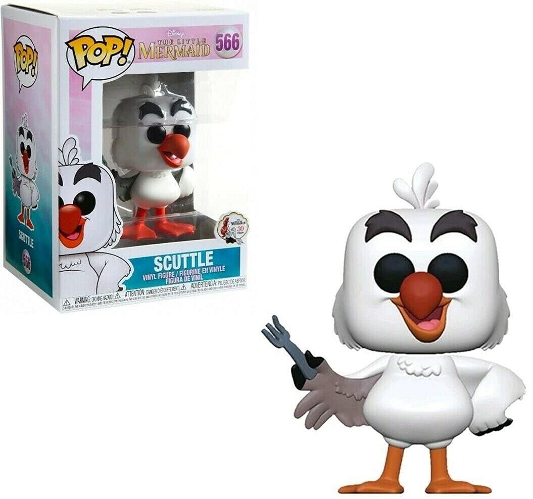 Funko Pop! Disney: Little Mermaid - Scuttle with Fork