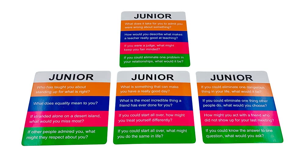 Totika Junior Principles Values & Beliefs Card Deck Therapy Game