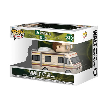 Funko Pop! Rides Deluxe: Breaking Bad - Walt with the Crystal Ship - Collectable Vinyl Figure - Gift Idea - Official Merchandise - Toys for Kids &