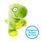 Mighty Mojo Silly Sounds Plush Talking Stuffed Animal - Makes Over 20 Silly Sounds - Burps, Farts and Roars - 10 Inches (Dinosaur)