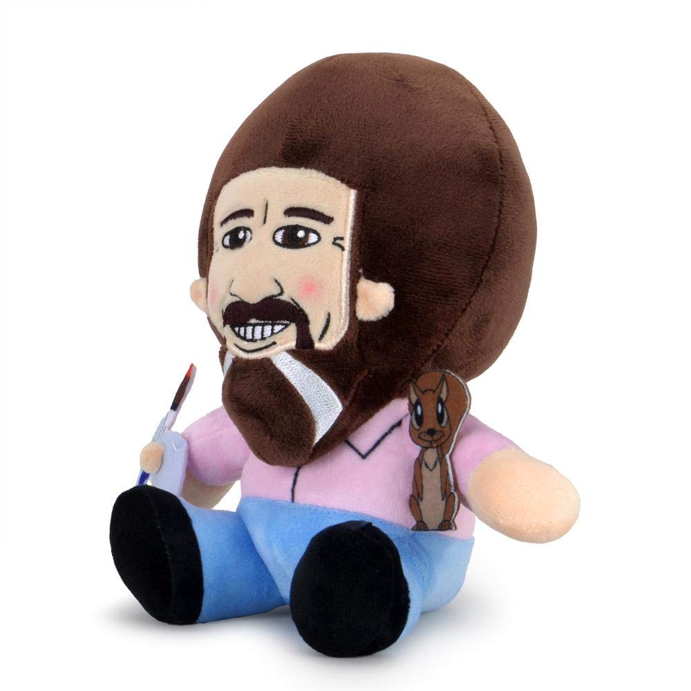 Kidrobot Bob Ross with Peapod 8Inch Plush Phunny Stuffed Animal