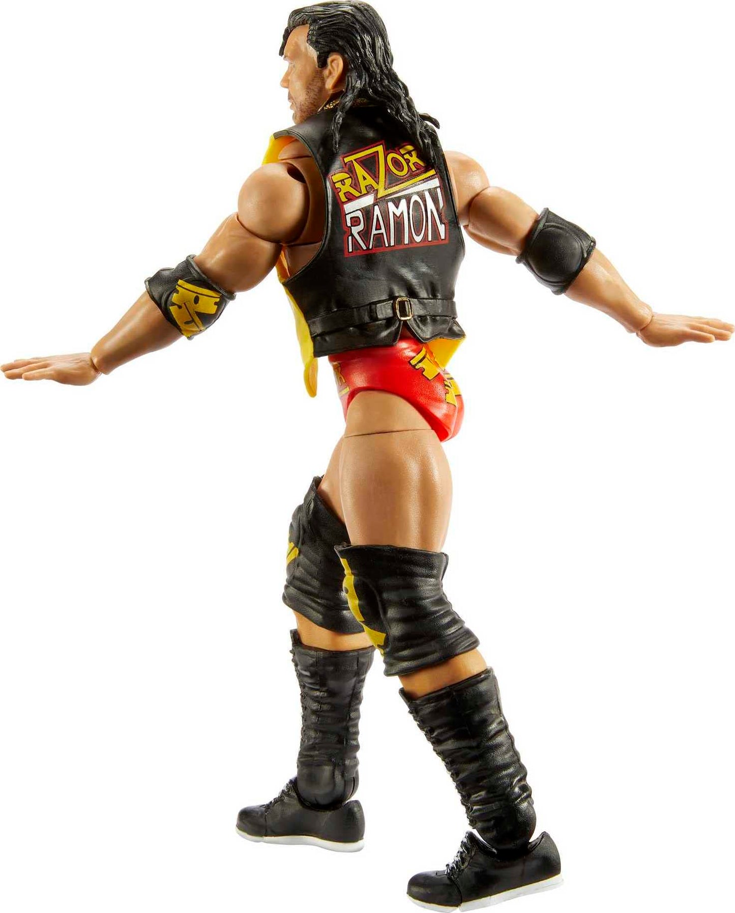 Mattel WWE Razor Ramon Ultimate Edition Action Figure, Deluxe Articulation & Life-Like Detail, Interchangeable Accessories, 6-in