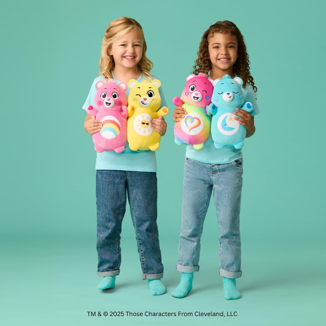 Squishmallows Original Care Bears 10in Bedtime Bear HugMees - Ultrasoft Official Jazwares Plush (Medium-Sized)