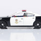 Motormax 2011 Dodge Charger Los Angeles Police Department LAPD Police Pursuit Vehicle 1/43 Diecast Police Car w/Acrylic Display Case 79466