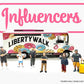 Mijo Exclusives Influencers 6 piece Diecast Figure Set Limited Edition for 1/64 Scale Models by American Diorama AD-2433MJ