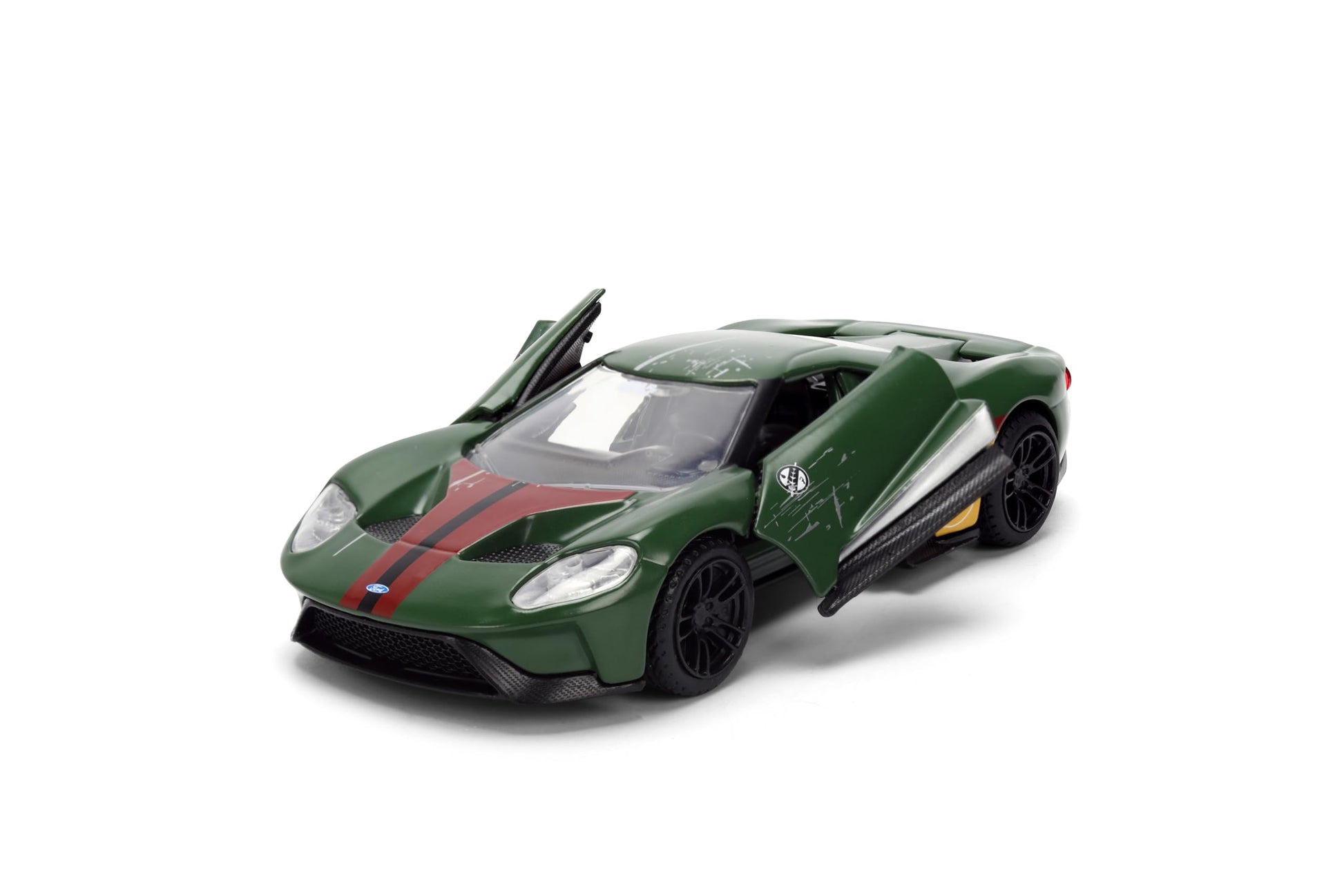 Jada Star Wars Boba Fett 2017 Ford GT - 1:32 Scale Hollywood Rides Die-Cast Collectible Car Toys - Toy for Collectors and Fans