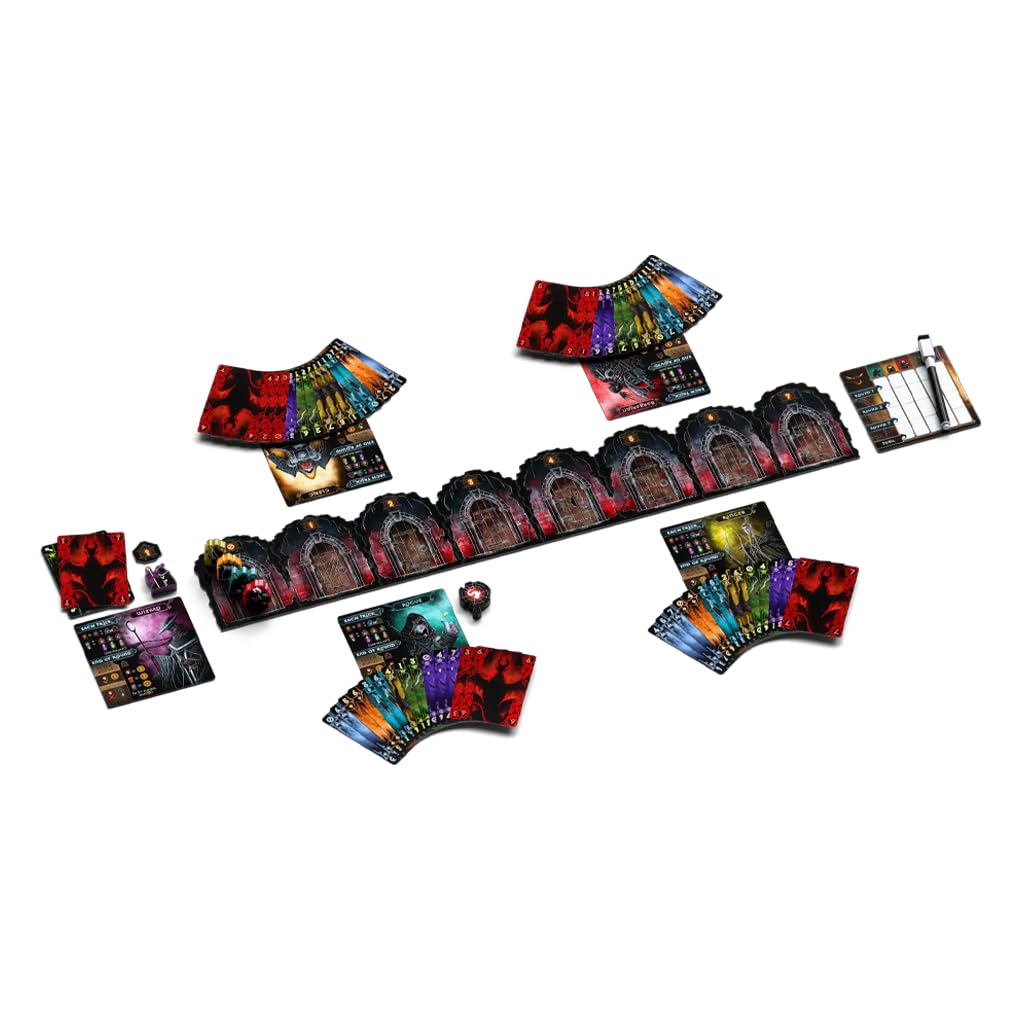 Allplay Torchlit Board Game - Card Game 2 to 5 Player - 40 Minutes Game Time