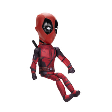 Shelf Talkers Deadpool 12" Talking Plush from The Movie, Pull String Toy Collectible Plush