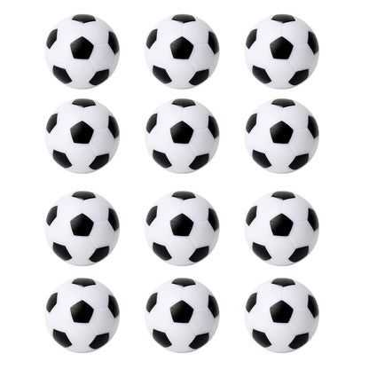 GSE Games & Sports Expert 12-Pack Foosball Table Replacement Balls, 36mm(1.42") Tabletop Soccer Football Balls for Foosball Table Accessories (White)
