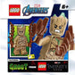 LEGO Superheroes Guardians of The Galaxy Combo: Star Lord and Groot Minifigures - Ages 6+