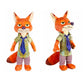 2 Pcs Judy Rabbit & Nick Fox Plush Toys Gifts for Friends Family Kids Christmas Halloween Chidlren Day Gifts