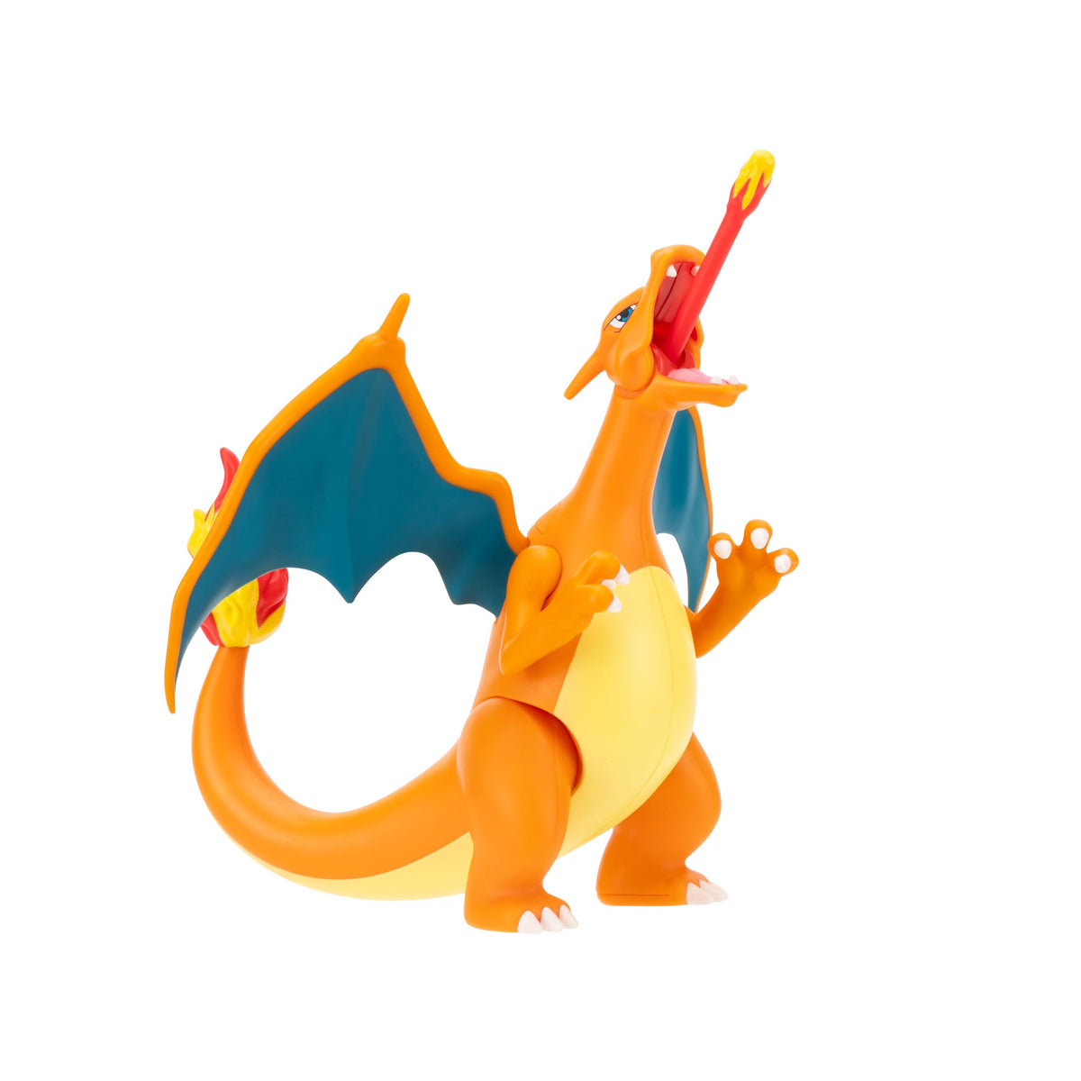 Pokémon Horizons Battle Figure 5-Pack - Includes; Captain Pikachu, Sprigatito, Fuecoco, Quaxly, Charizard + 1 x Fire Missilie Accessory - Official