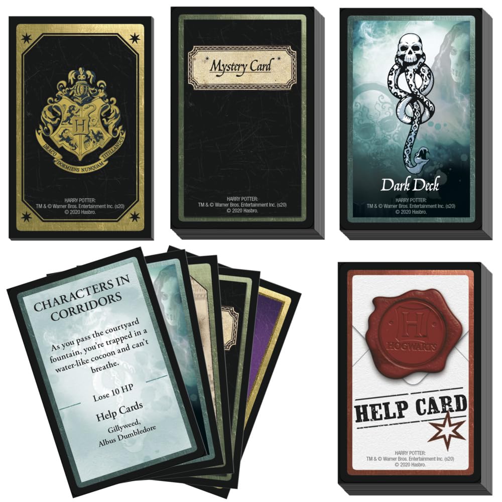 Hasbro Gaming Clue: Wizarding World Harry Potter Edition Board Game | Family Games for Kids, Teens, and Adults | Mystery Games | Ages 8 and Up | 3
