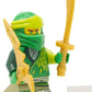 LEGO Ninjago Combo Set: 5 Core Ninja Minifgures (Jay, Cole, Zane, Lloyd and Kai)