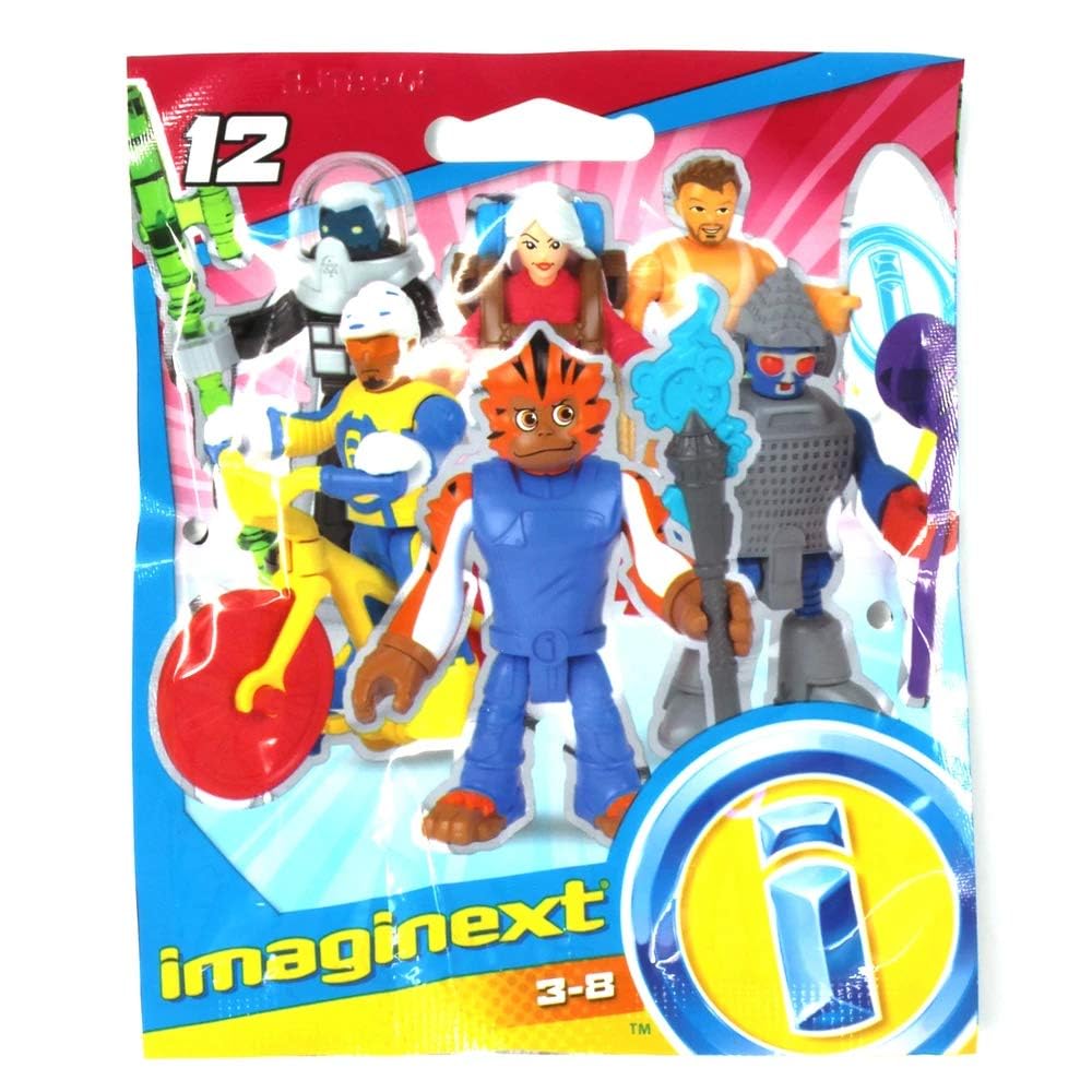 Mattel Imaginext Collectible Figures Playset ~ Series 12 - CDX97 ~ Unopened, Identified Blind Bag ~ Camping Hiker Girl Figure with Backpack Bag