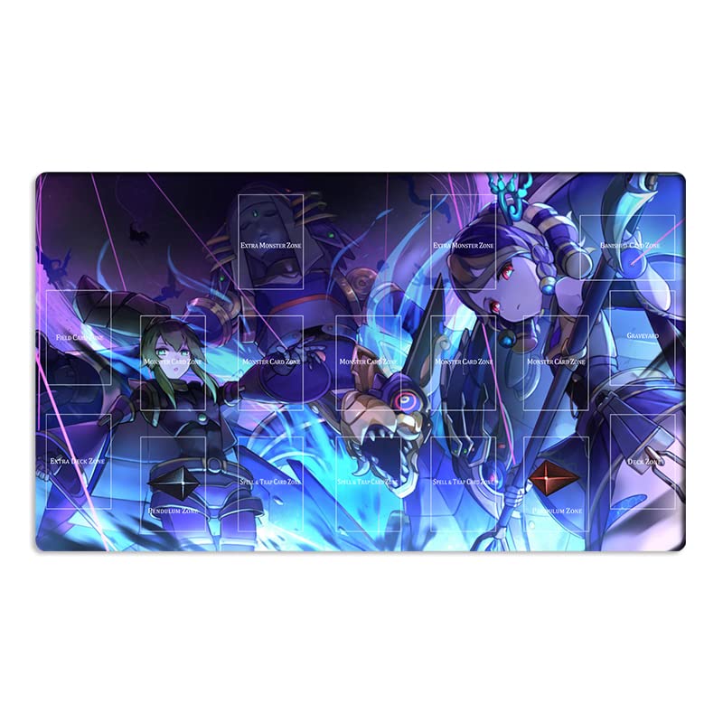 New Mlikemat Duel Playmat Shaddoll Deck TCG CCG Trading Card Game Mat + Free Bag