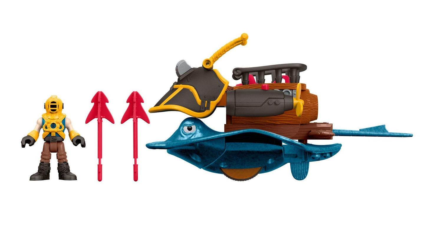Fisher-Price Imaginext Captain Nemo & Stingray
