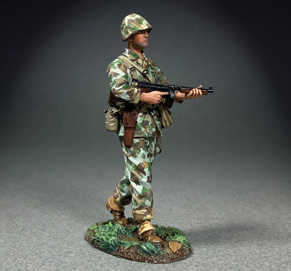 W. Britain Jack Tars & Leathernecks 13055 U.S. Marine Raider World War 2 Pacific 1:30 Scale Metal