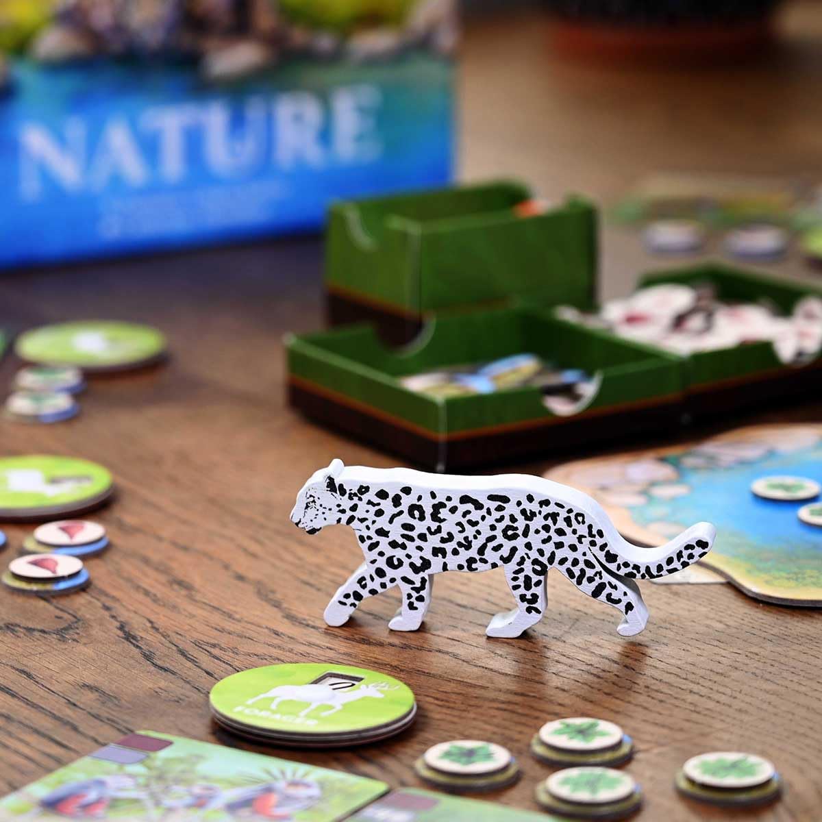 Nature Board Game | Adapt and Evolve Species to Survive in a Shared Ecosystem | Wildlife Strategy Game for Adults, Teens and Families | 1-4 Players