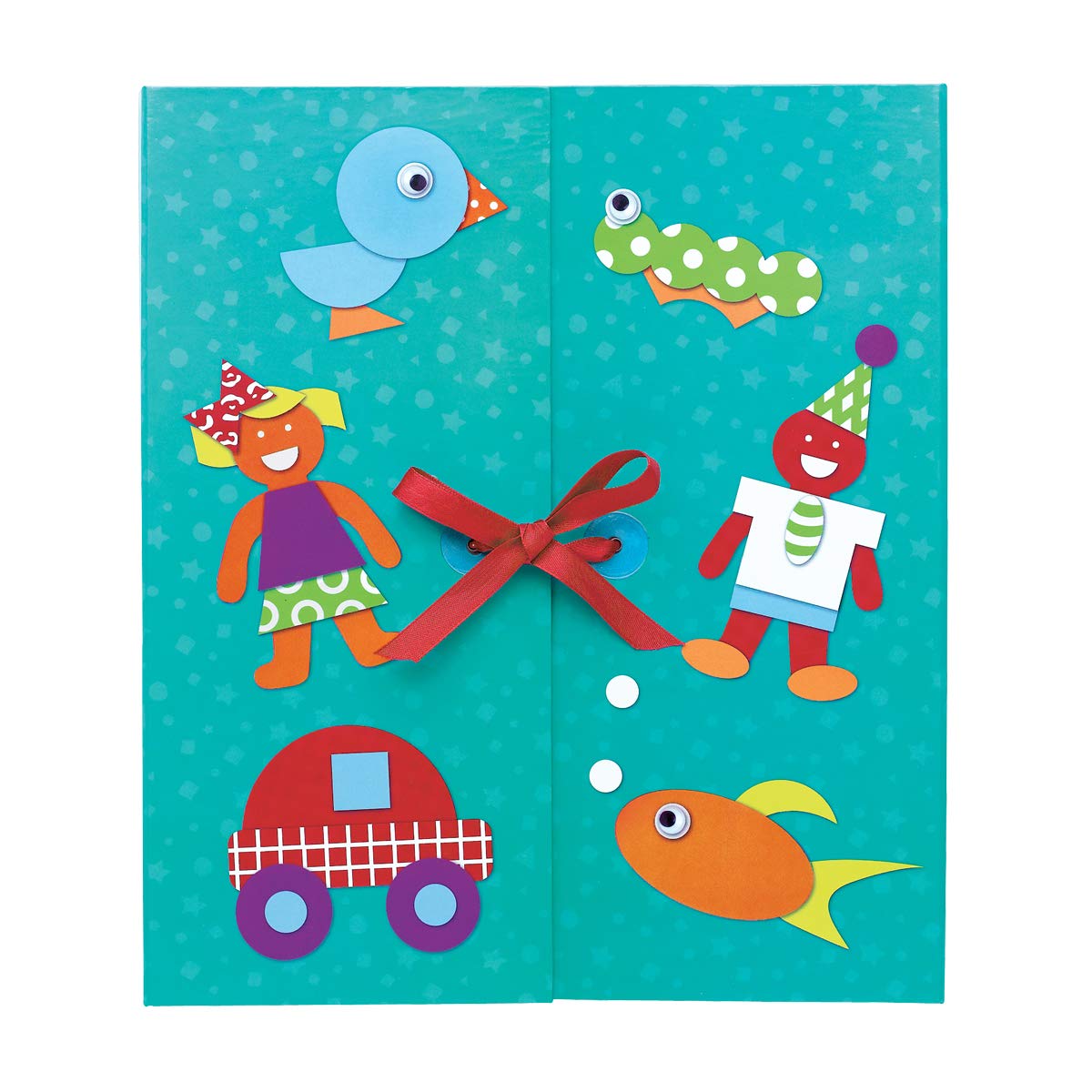 Creativity for Kids My First Fun Felt Shapes - Travel Friendly Felt Board for Toddlers, Toddler Crafts and Pretend Play, 100+ Felt Pieces