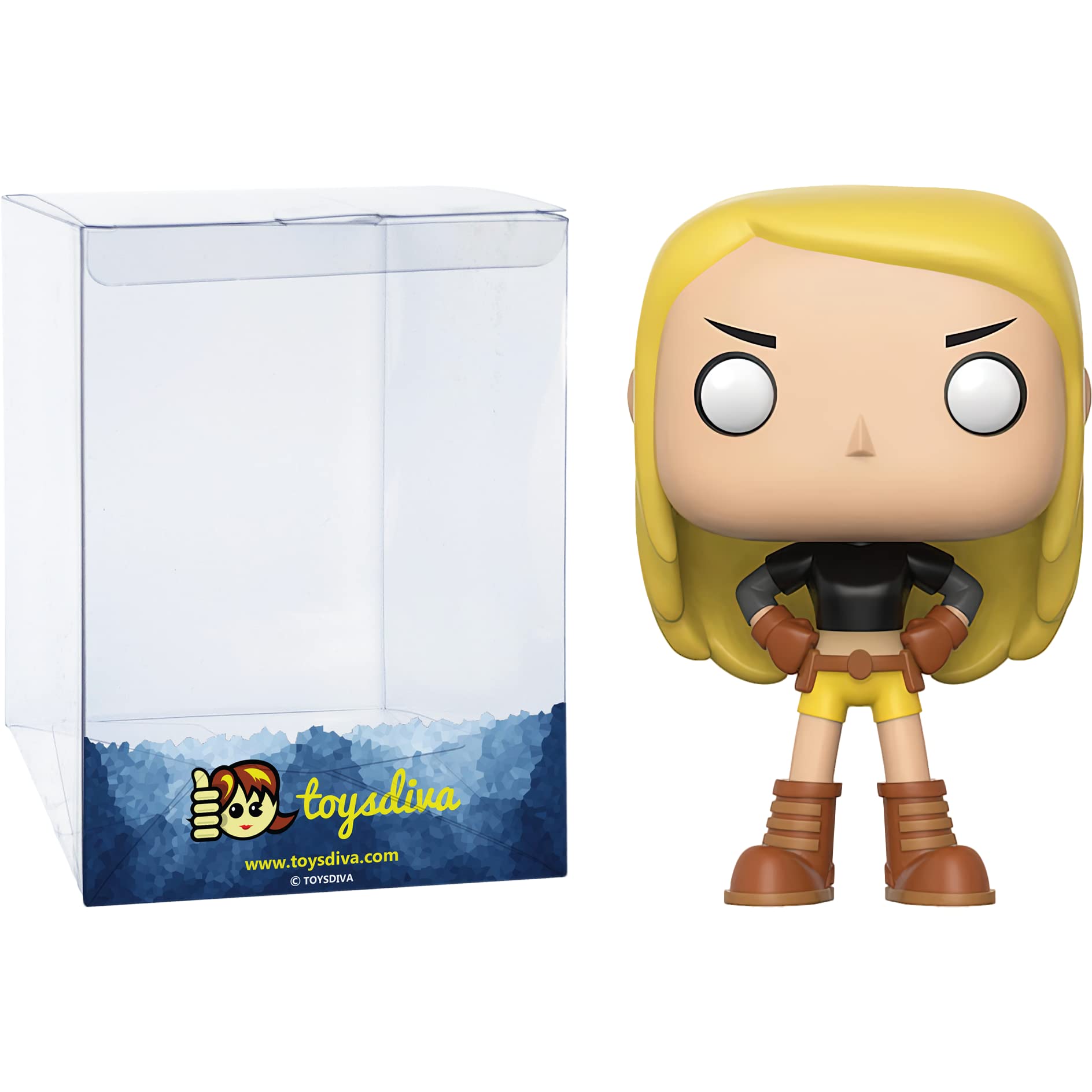 Funko Terra (Toys R Us Exc): P o p ! TV Vinyl Figurine Bundle with 1 Compatible 'ToysDiva' Graphic Protector (455-11810 - B)