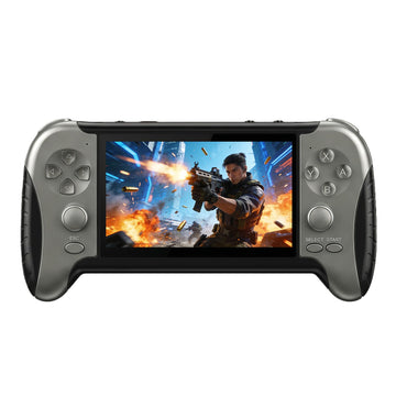 YHFITN 4.3-Inch HD Screen Portable Retro Game Console with Built-in Classic Games - Instant Save, TV Output, Video/Music Player, for Teens & Adults