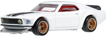 Hot Wheels Toy Car, Premium Fast & Furious 1:64 Scale Die-Cast Ford Mustang Boss for Collectors, Inspired by Fast & Furious Movie Franchise