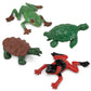 Safari Ltd. Frogs & Turtles TOOB - 12 Mini Frog and Turtle Figurines - Educational Toy Set for Boys, Girls,and Kids Ages 3+