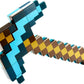 Mattel Minecraft Sword & Pickaxe Set, Kid-Sized Wearable Accessory for Role-Play & Costumes