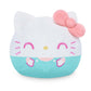 TeeTurtle Reversible Sanrio Hello Kitty 4-Inch Cupcake Two-Sided Flip Plush Toy with Embroidered Details - Cute Mini Collectible Plush for Kids