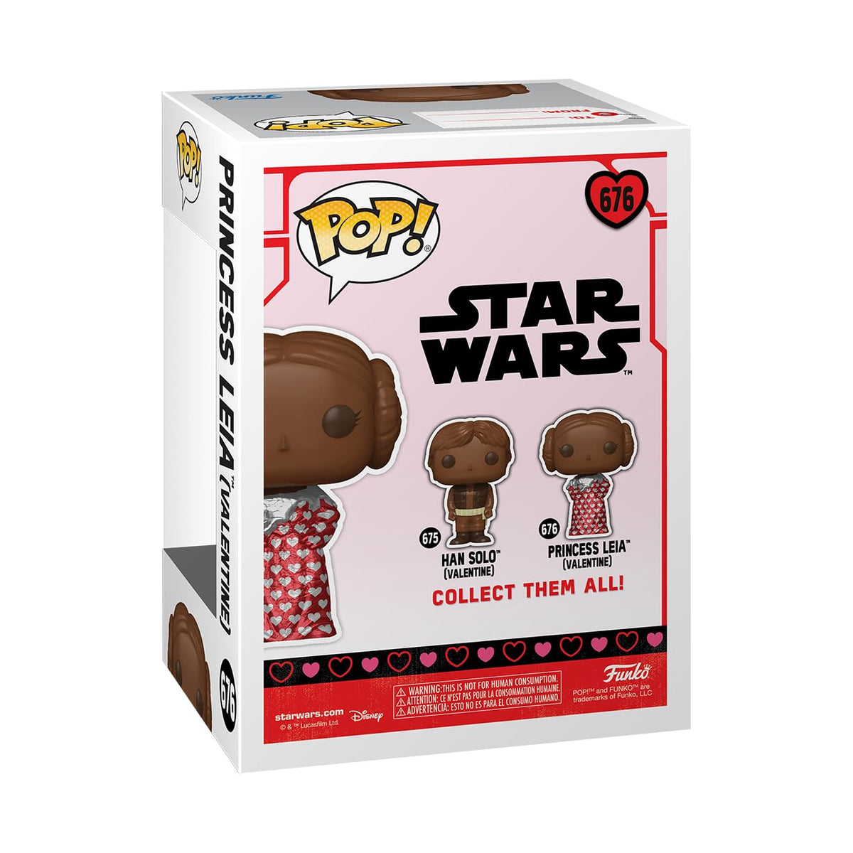 Funko POP! Star Wars: Leia Organa (Val Choc)