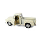 KiNSMART 1955 Chevrolet Stepside Pickup Truck 5 Inch 1:32 Scale Die Cast Metal Little Truck (White)