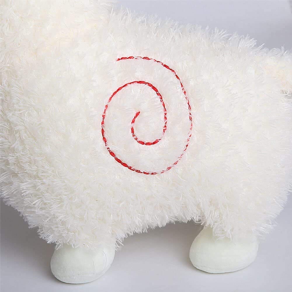 JOSON Alpaca Plush Toy, Super Cute Camel Stuffed Animal Pillow for Birthday, Christmas, Valentine's Day Gift (18 inch White)