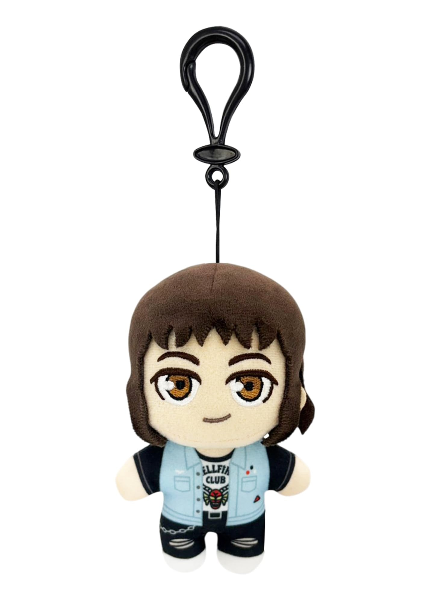 Great Eastern Entertainment Stranger Things S4 - Eddie Munson Mini Plush w/Spring Clip 4.5" H
