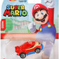 Hot Wheels Super Mario Character Cars Bundle of 2, Mario & Princess Peach