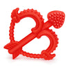 Valentines Heart Baby Teething Toys for Babies 0-36 Months, Easy for Little Hands to Hold,Cupid Bow and Arrow Soft Teether Toy, Surface texture