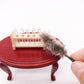 SXFSE Dollhouse Decoration Accessories,Exquisite Cute Dollhouse Miniature 1:12 Feather Duster Cleaning Tool Broom